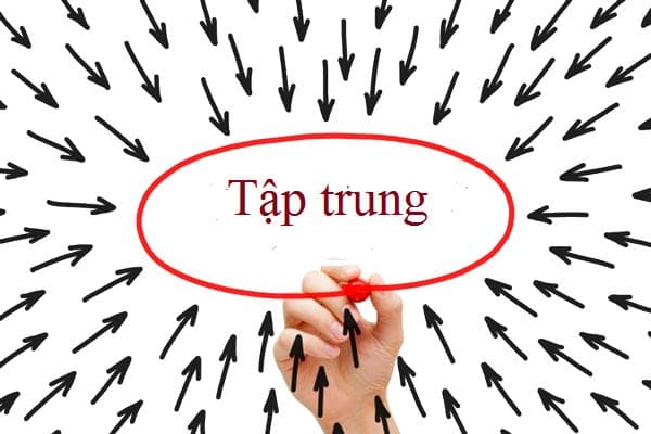 Sức mạnh của sự tập trung